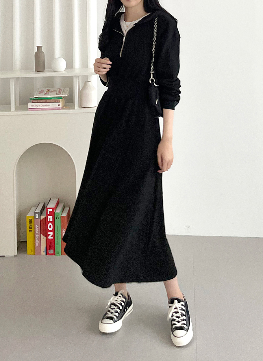 ウエストマークパーカーワンピース | レディースファッション通販 - DHOLIC