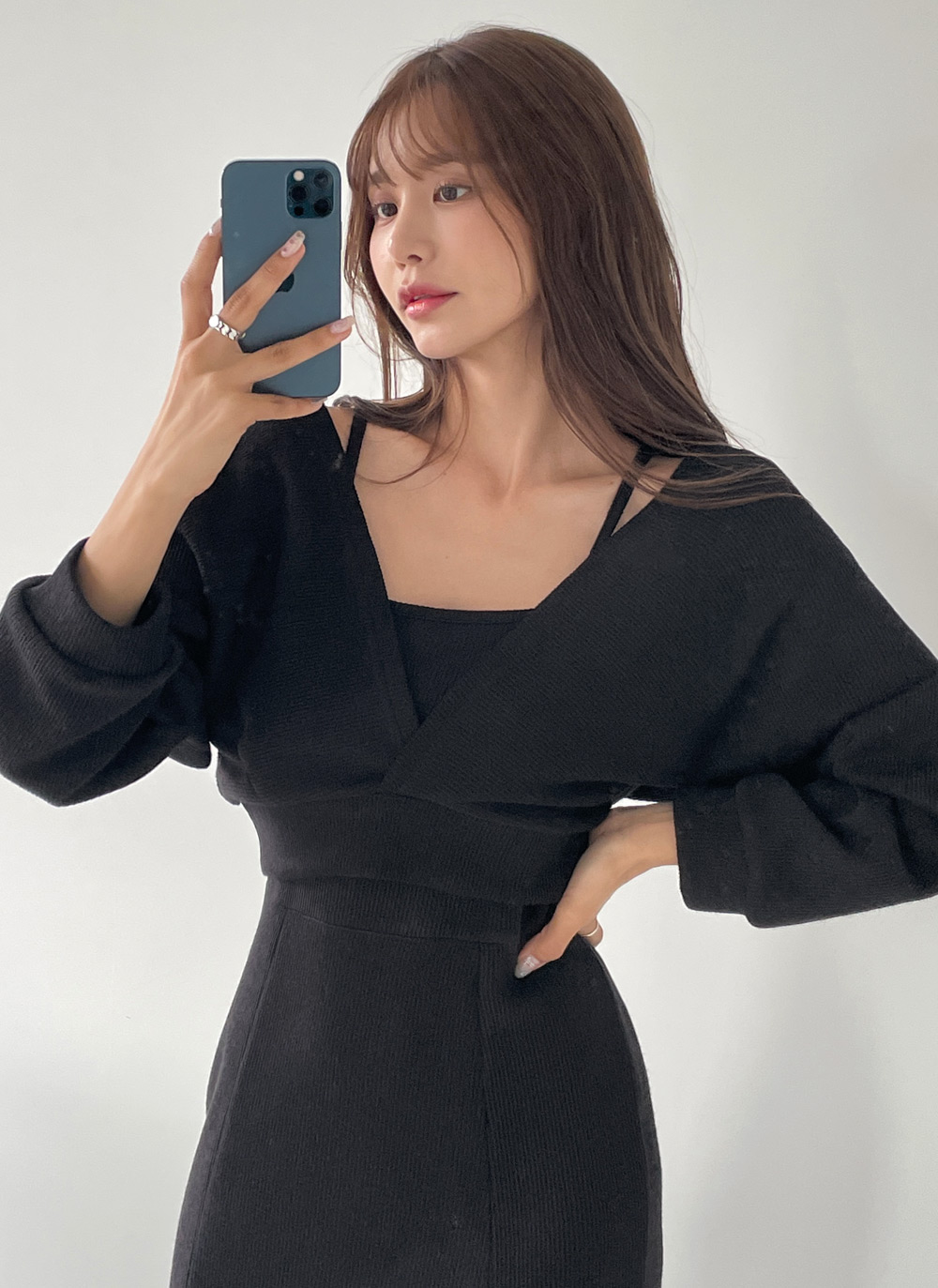 VネックTシャツ&キャミワンピースSET | DHOLIC | 詳細画像19