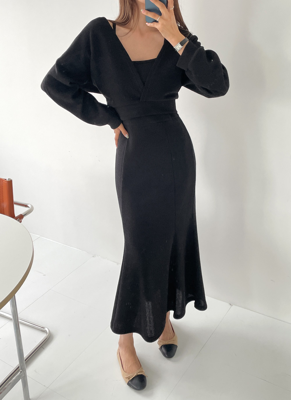 VネックTシャツ&キャミワンピースSET | DHOLIC | 詳細画像20