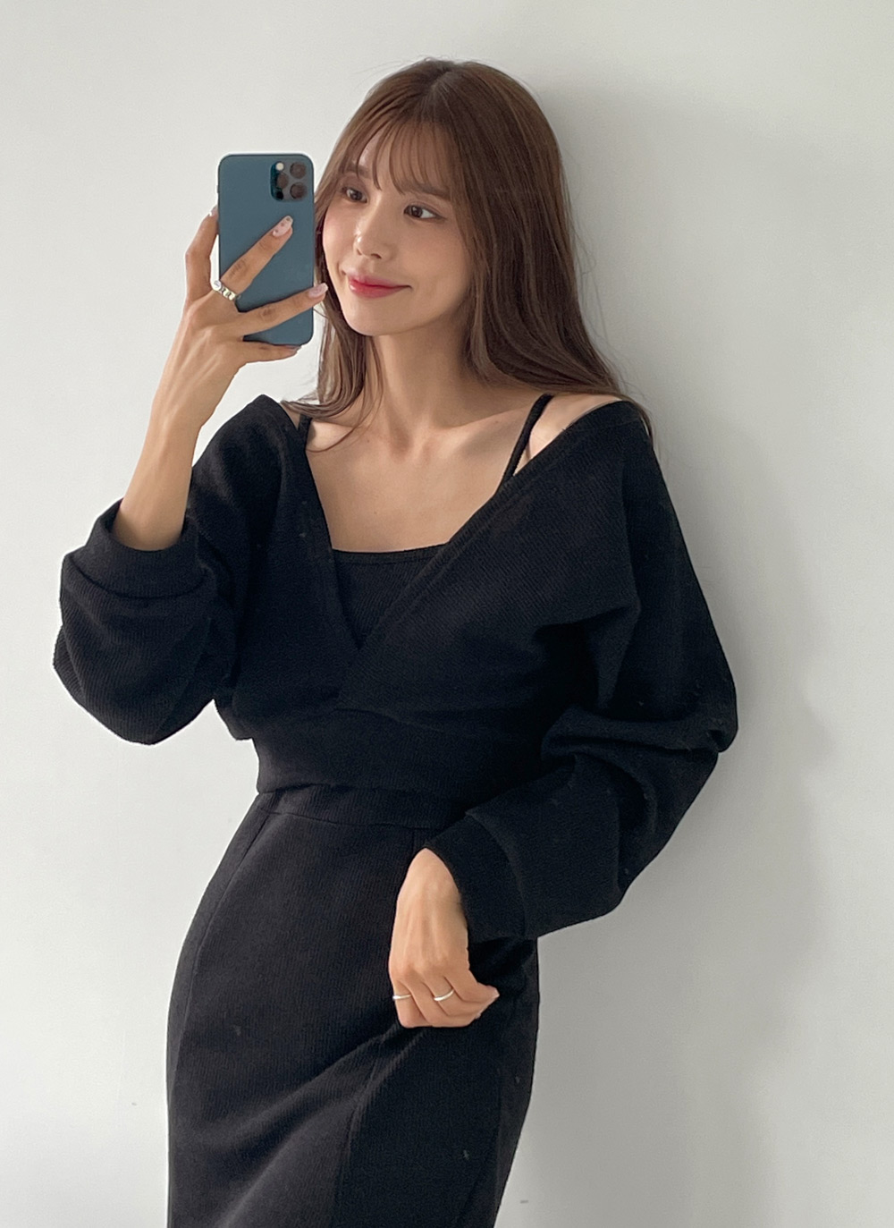 VネックTシャツ&キャミワンピースSET | DHOLIC | 詳細画像21