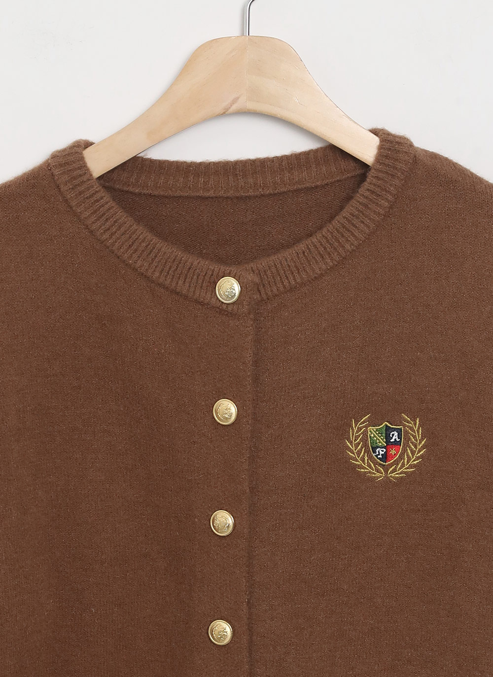 エンブレムゴールドボタンカーディガン | DHOLIC | 詳細画像21