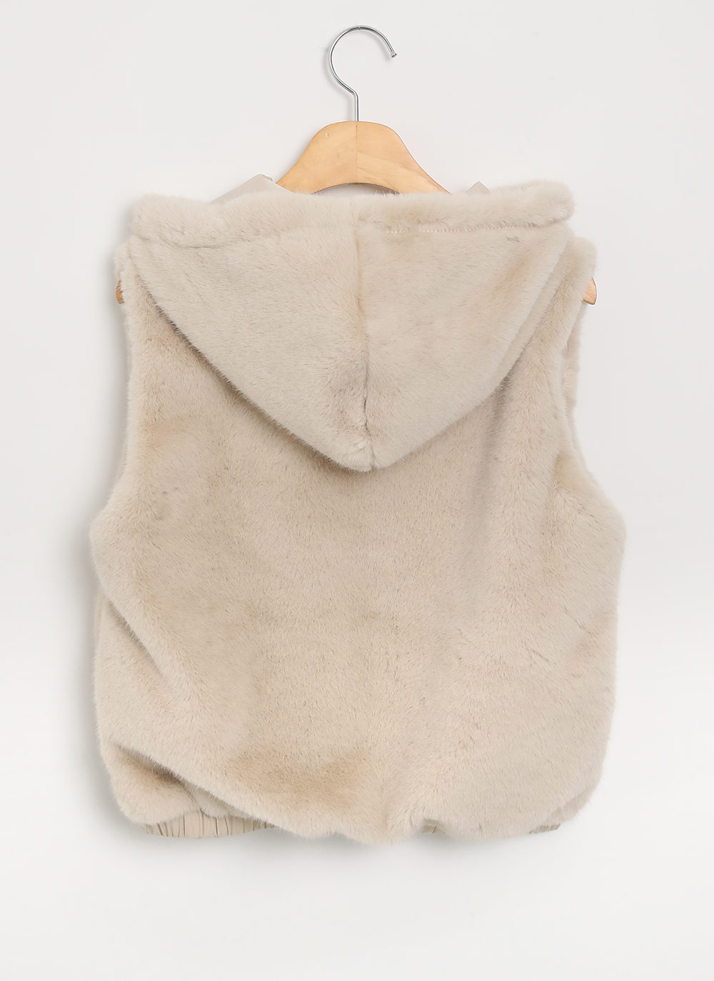 ストリング付フードエコファージップベスト | DHOLIC | 詳細画像17