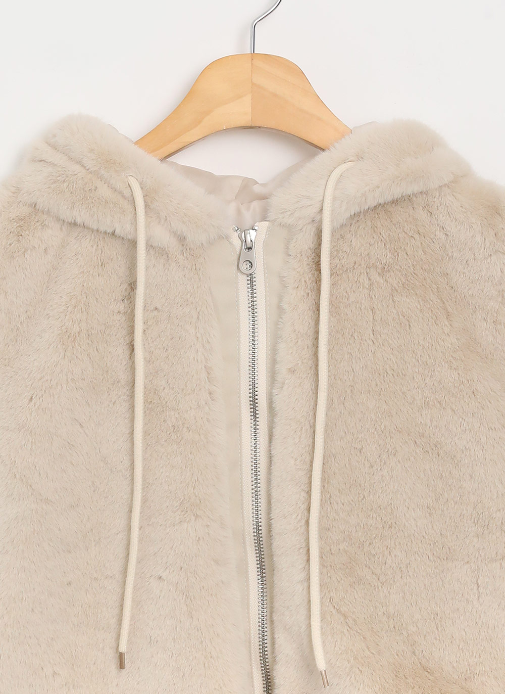 ストリング付フードエコファージップベスト | DHOLIC | 詳細画像19