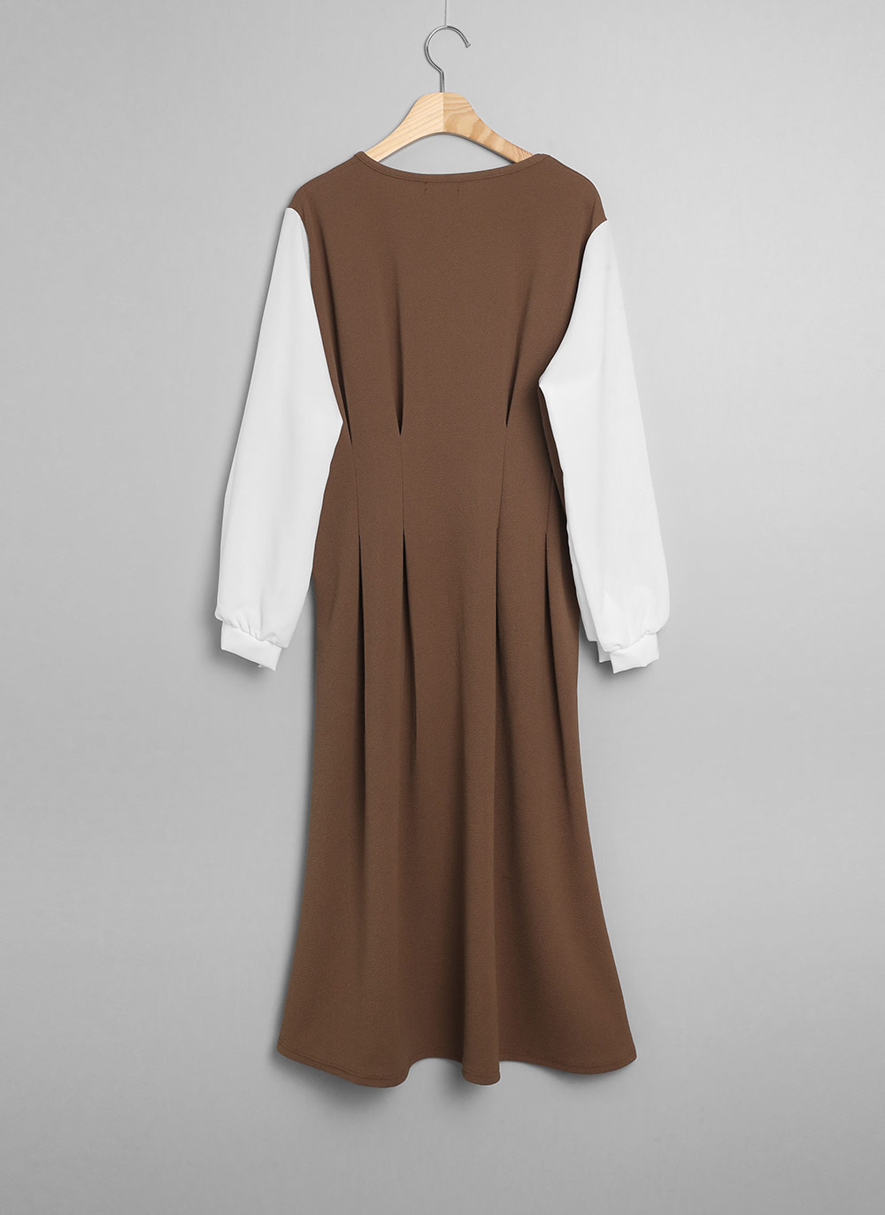 配色ドッキングタックワンピース | DHOLIC | 詳細画像17