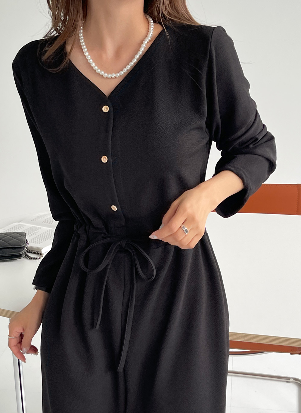 ストリング付ボタンオールインワン | DHOLIC | 詳細画像9