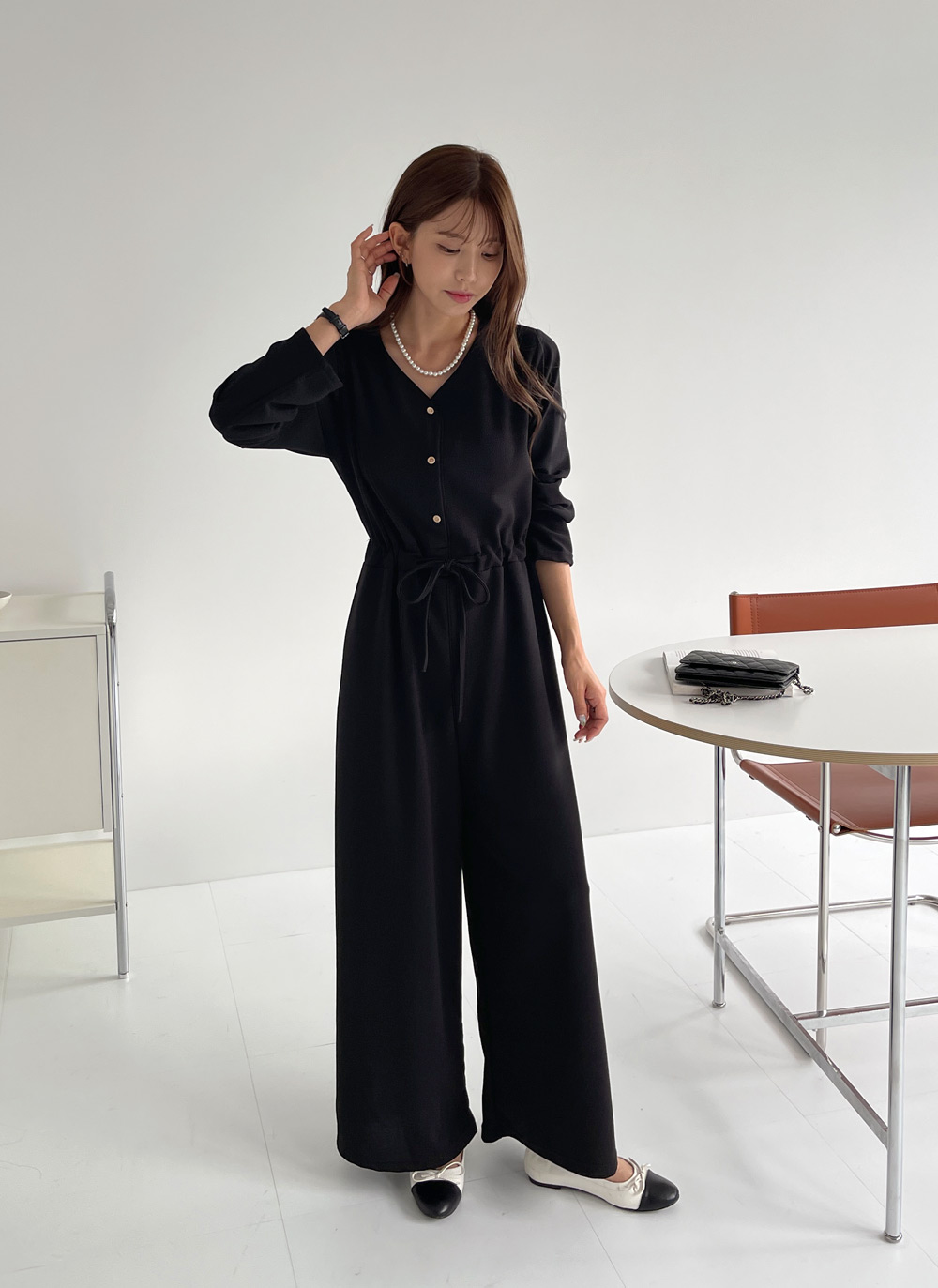 ストリング付ボタンオールインワン | DHOLIC | 詳細画像10