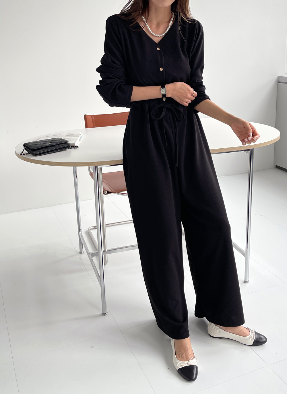 ストリング付ボタンオールインワン | DHOLIC | 詳細画像11