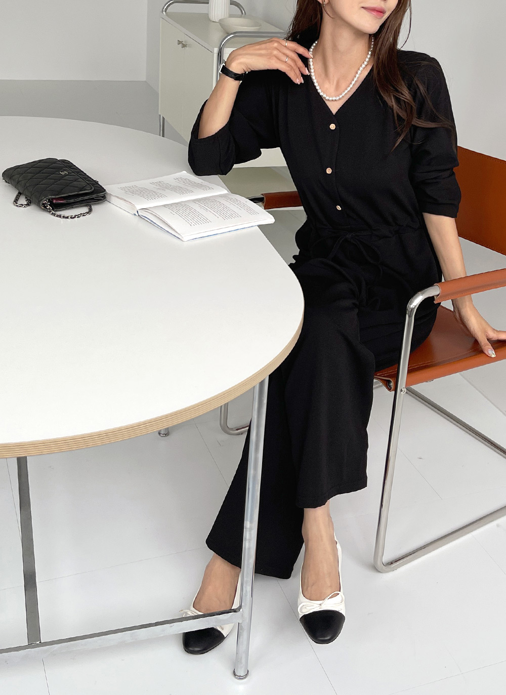 ストリング付ボタンオールインワン | DHOLIC | 詳細画像13