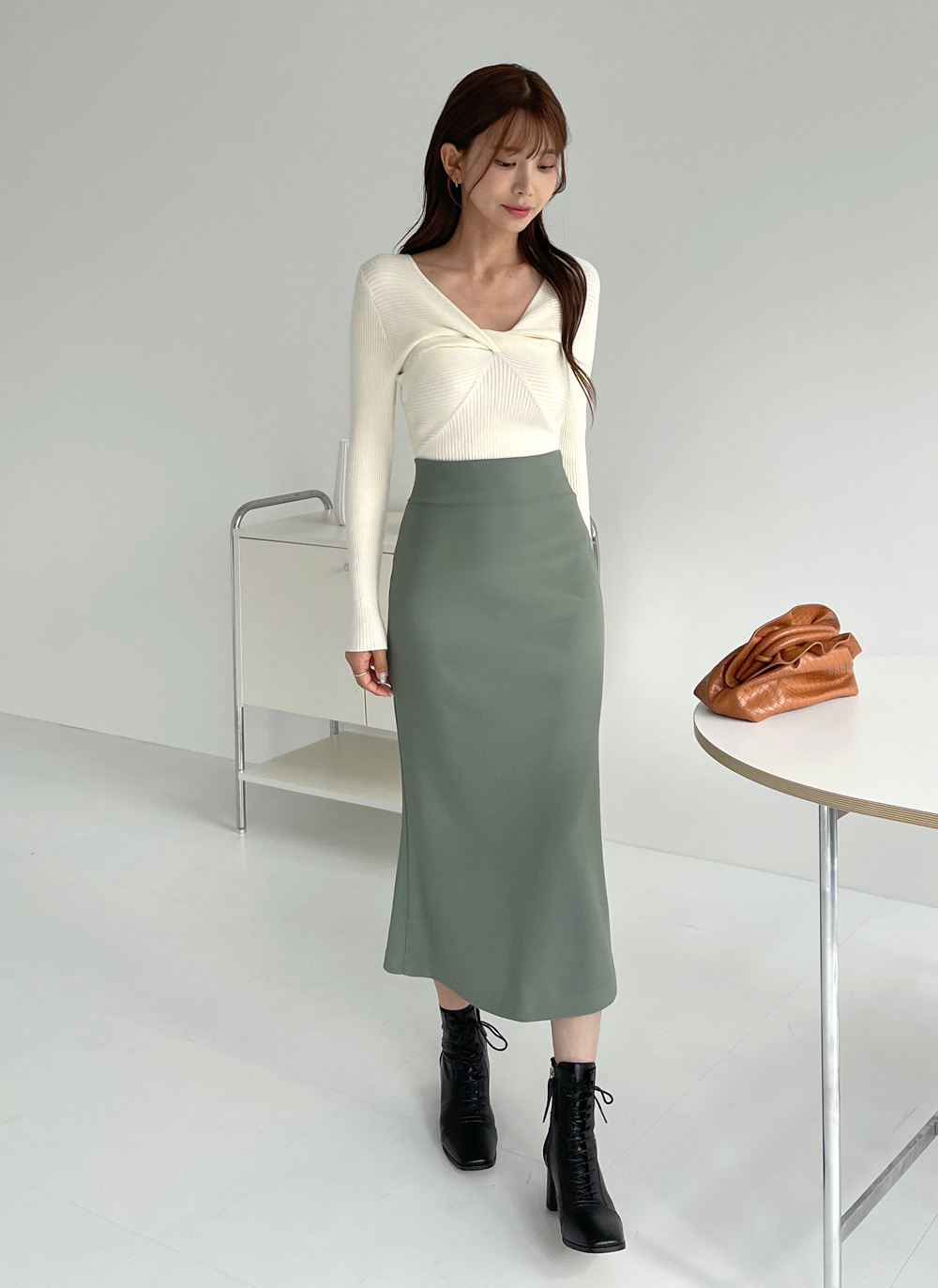 ツイストリブスリムニット | DHOLIC | 詳細画像9