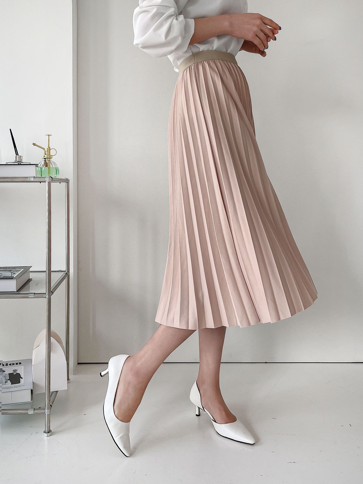 ウエストゴムプリーツスカート | 詳細画像4