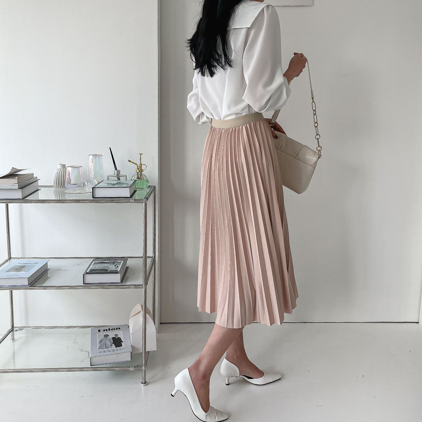 ウエストゴムプリーツスカート | 詳細画像5