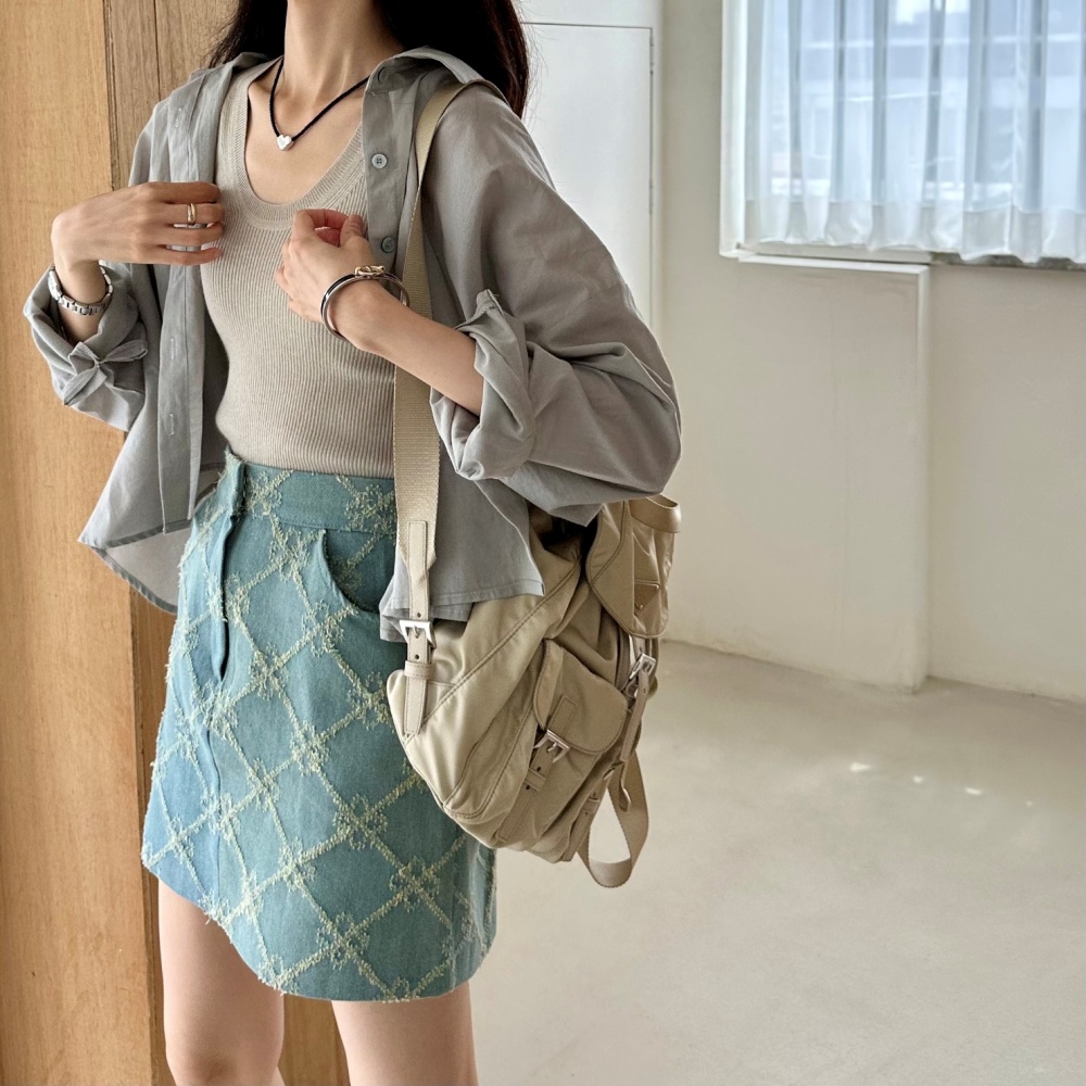 2TYPEリブUネックタンクトップ | 詳細画像10