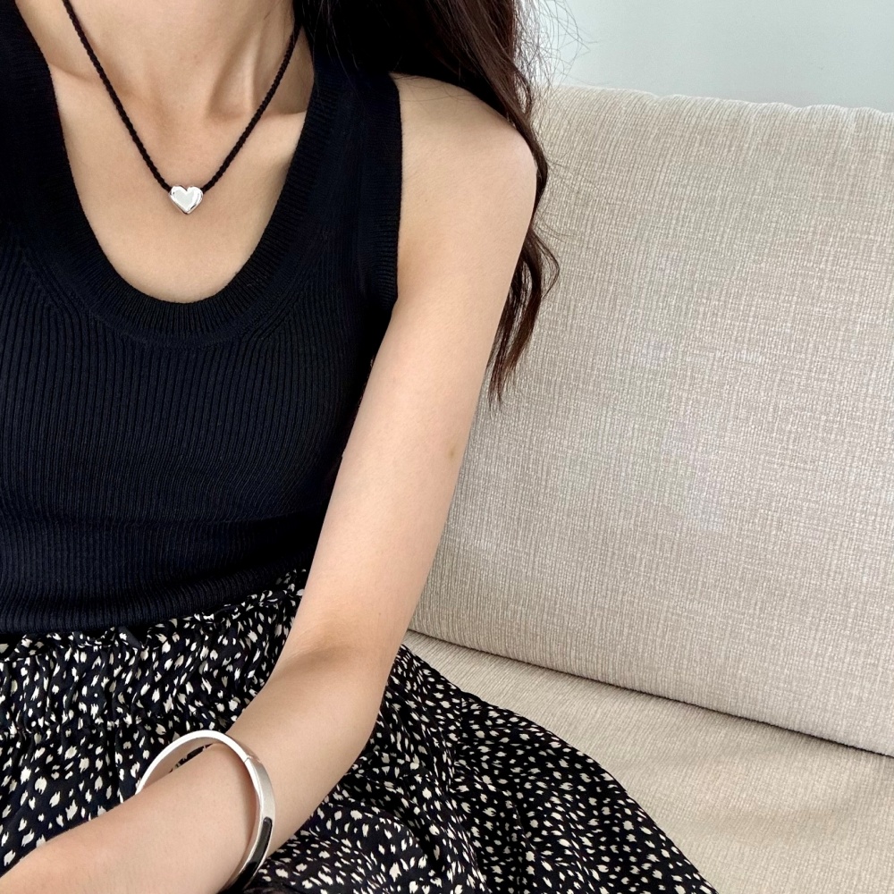 2TYPEリブUネックタンクトップ | 詳細画像13