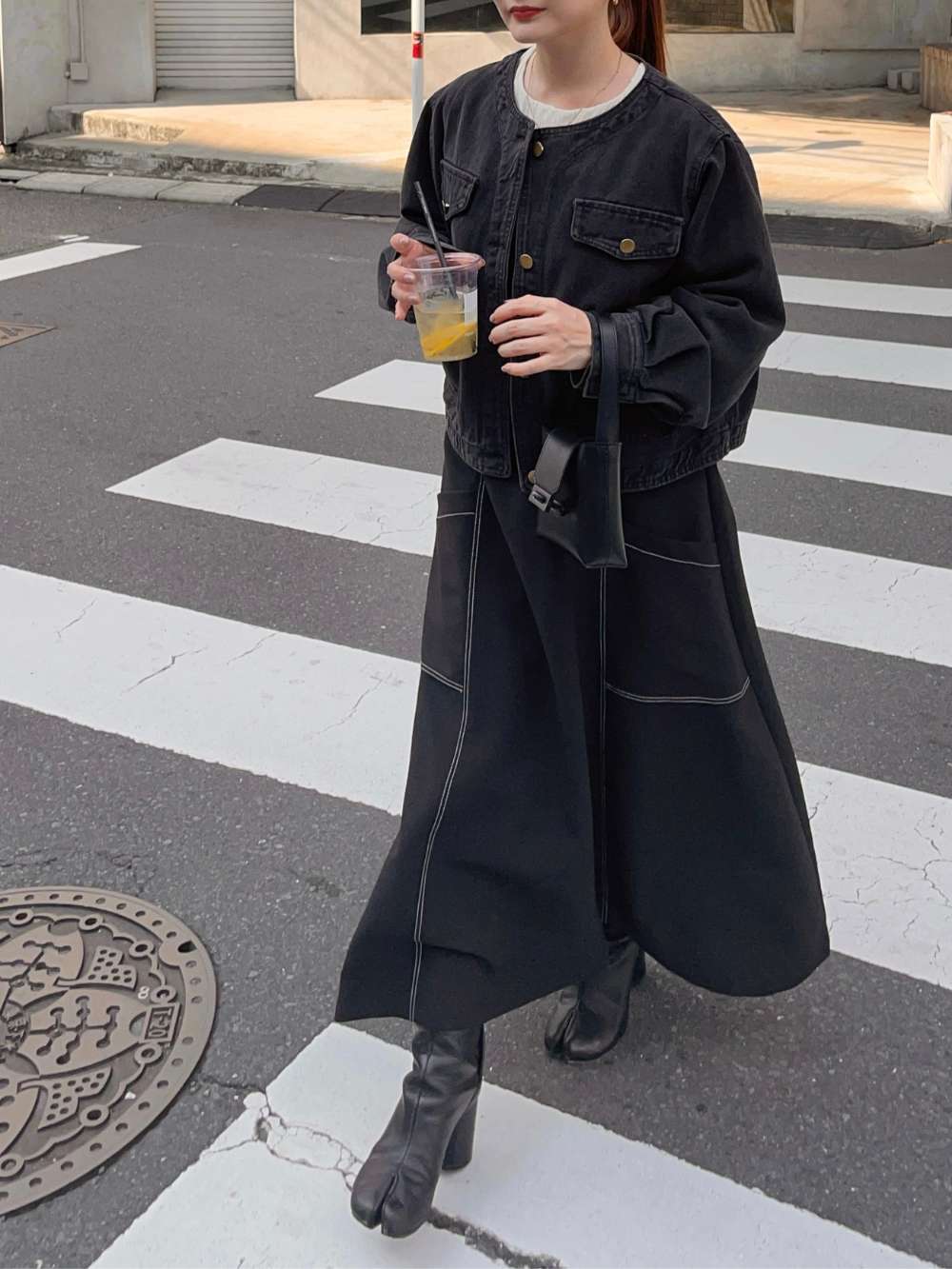 ノーカラーデニムジャケット | レディースファッション通販 - DHOLIC ノーカラーデニムジャケット | レディースファッション通販 - DHOLIC