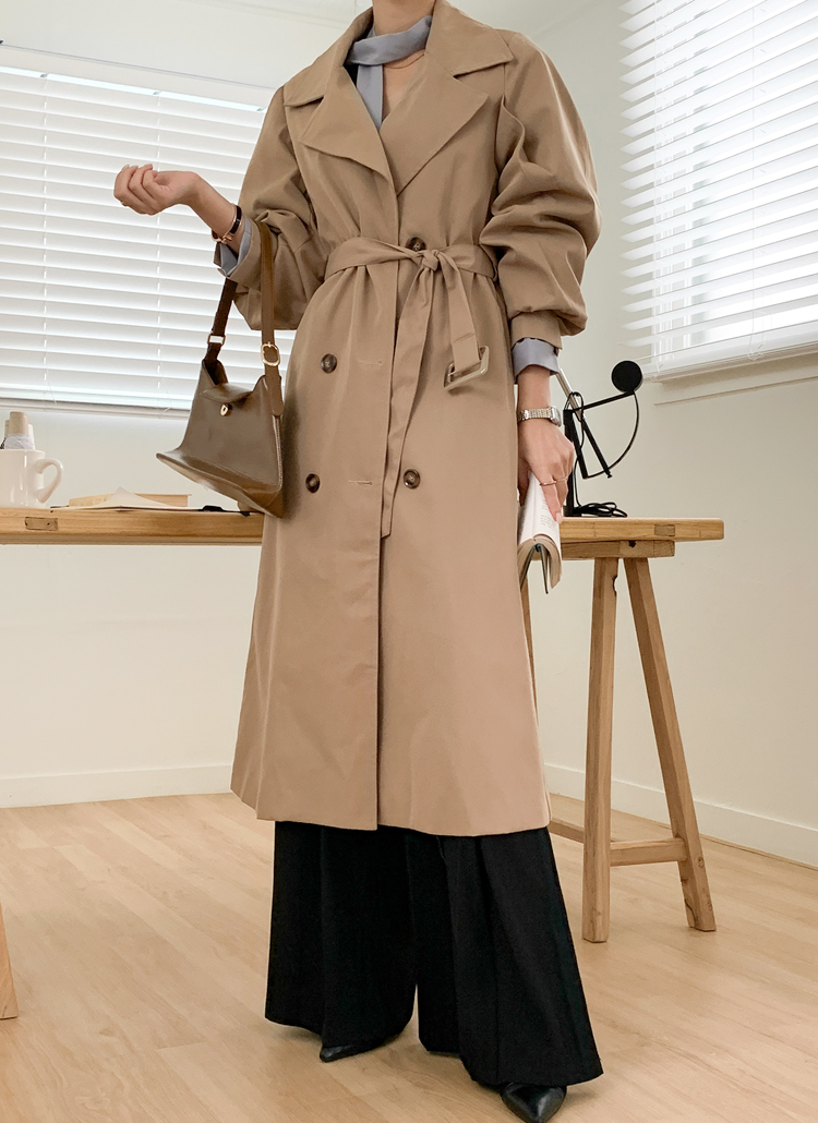 ELLIE ビッグカラートレンチコート ELLIE 2WAY ビッグカラートレンチコート