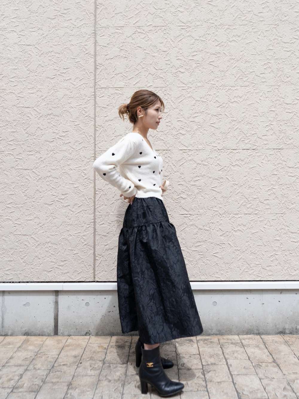 エンボスボリュームスカート | レディースファッション通販 - DHOLIC