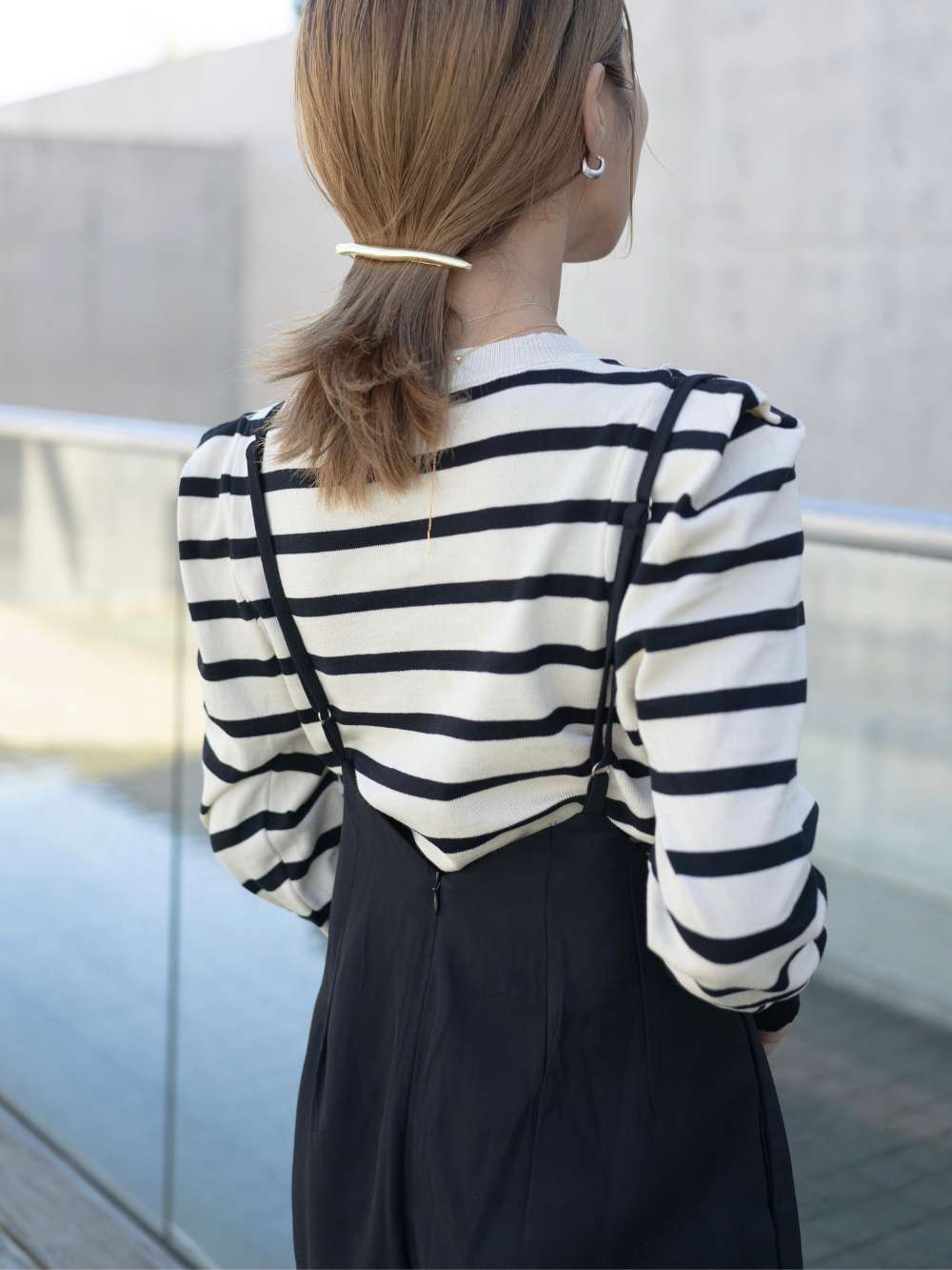 パワショルボーダーニット | 詳細画像12