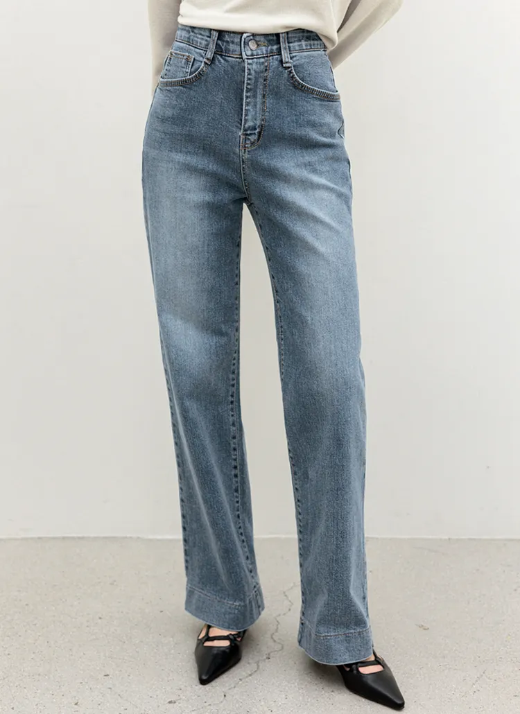 DIAMOND ストレート ばっ デニムパンツ Size 34 