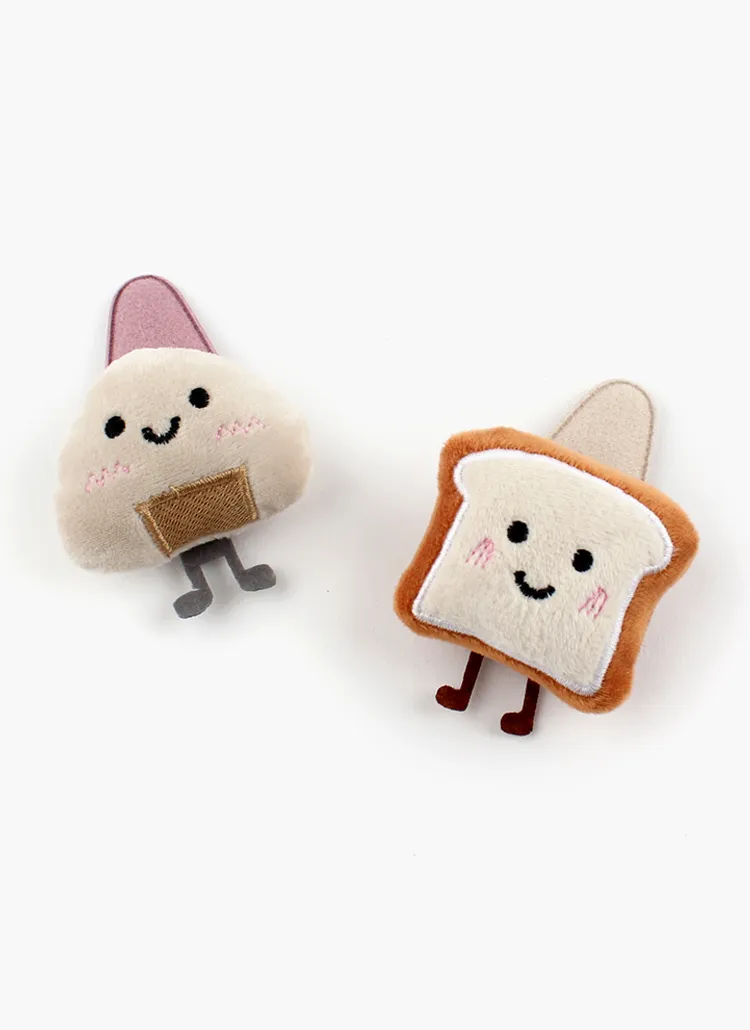 食パンおにぎりヘアピン | 詳細画像1