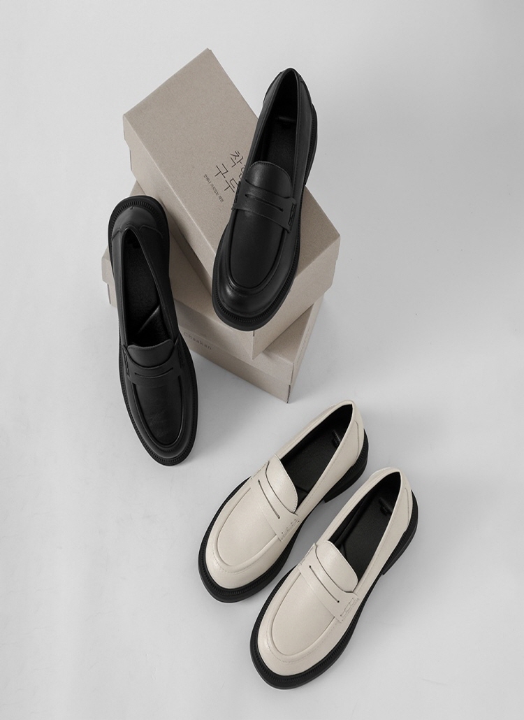 Basic Penney Loafersローファー-