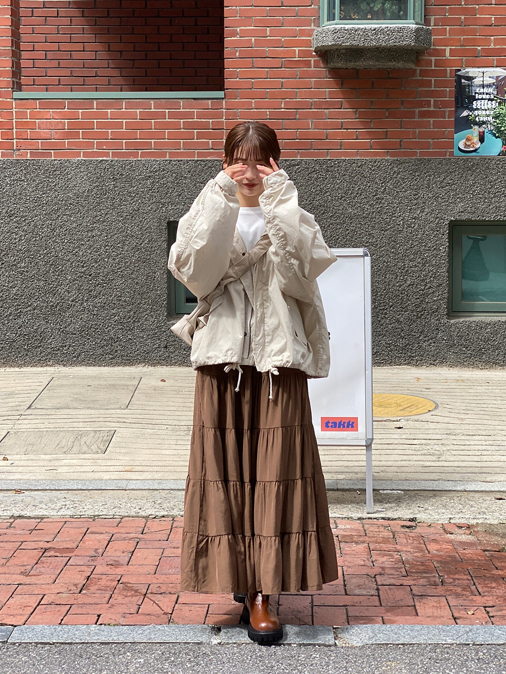 ロングティアードスカート | 詳細画像3