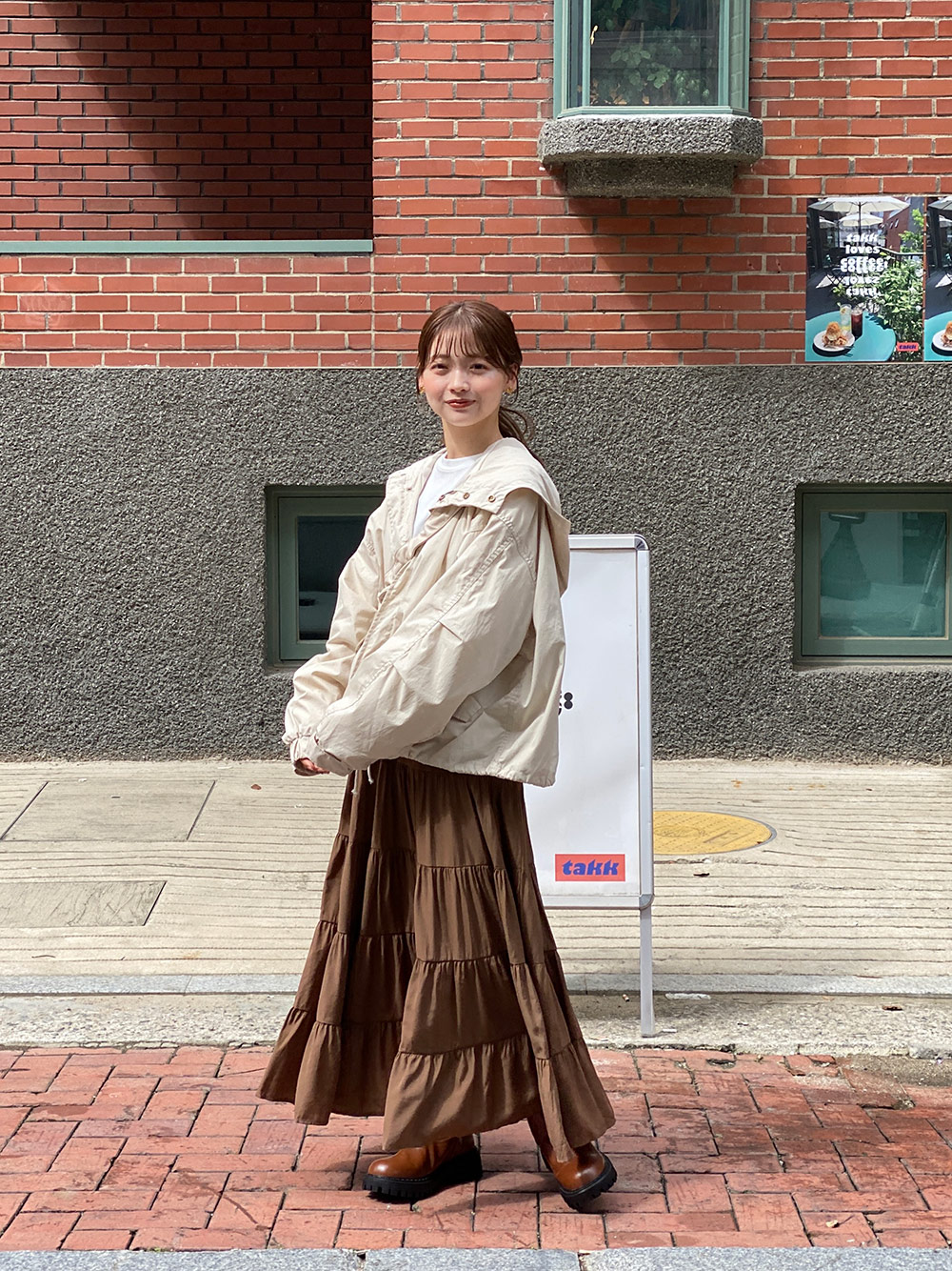 ロングティアードスカート | 詳細画像4