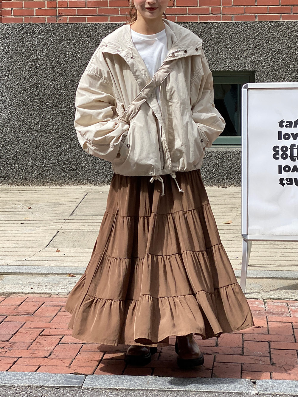 ロングティアードスカート | 詳細画像7