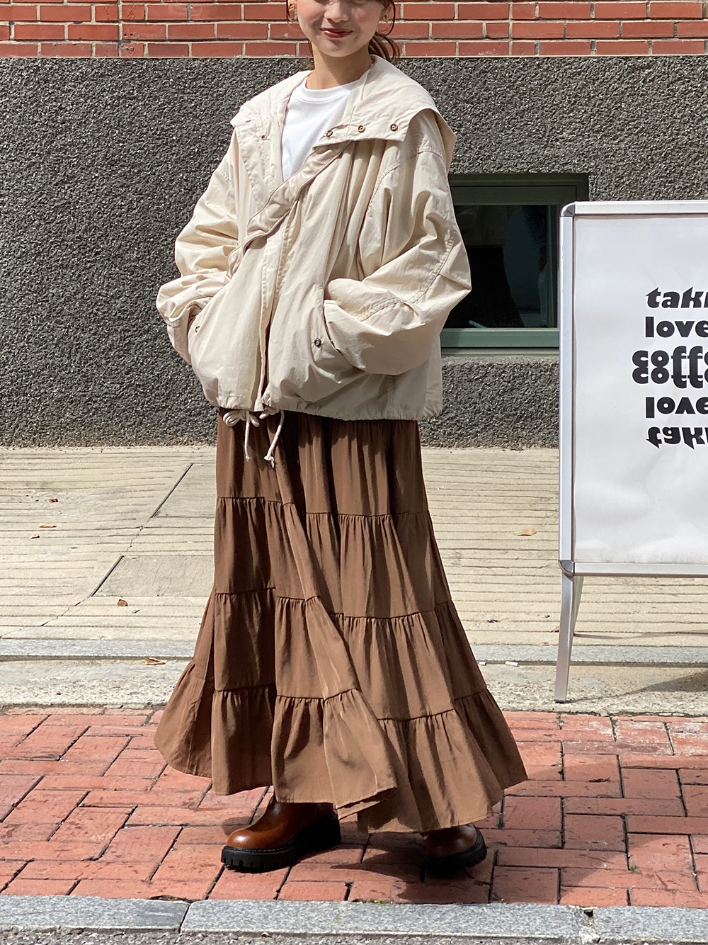 ロングティアードスカート | 詳細画像8