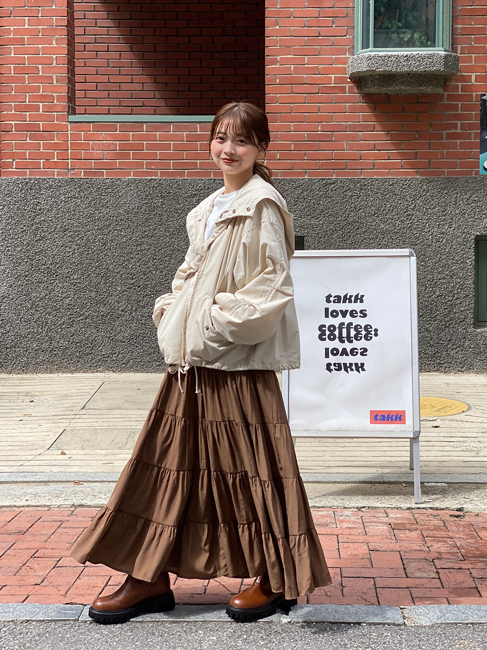 ロングティアードスカート | 詳細画像15