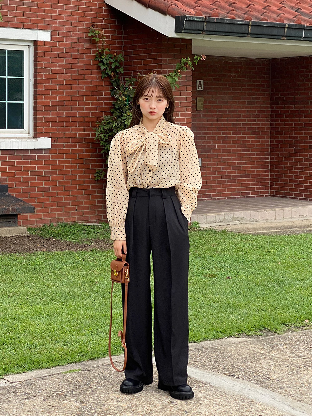 ベルト付ワイドスラックス | 詳細画像2