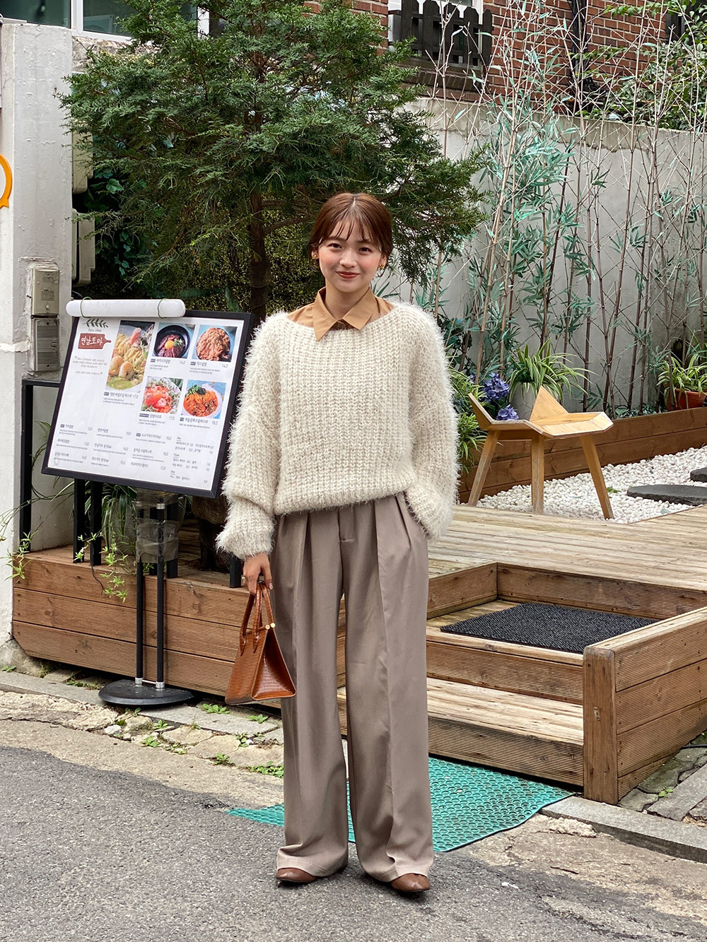 ベルト付ワイドスラックス | 詳細画像14