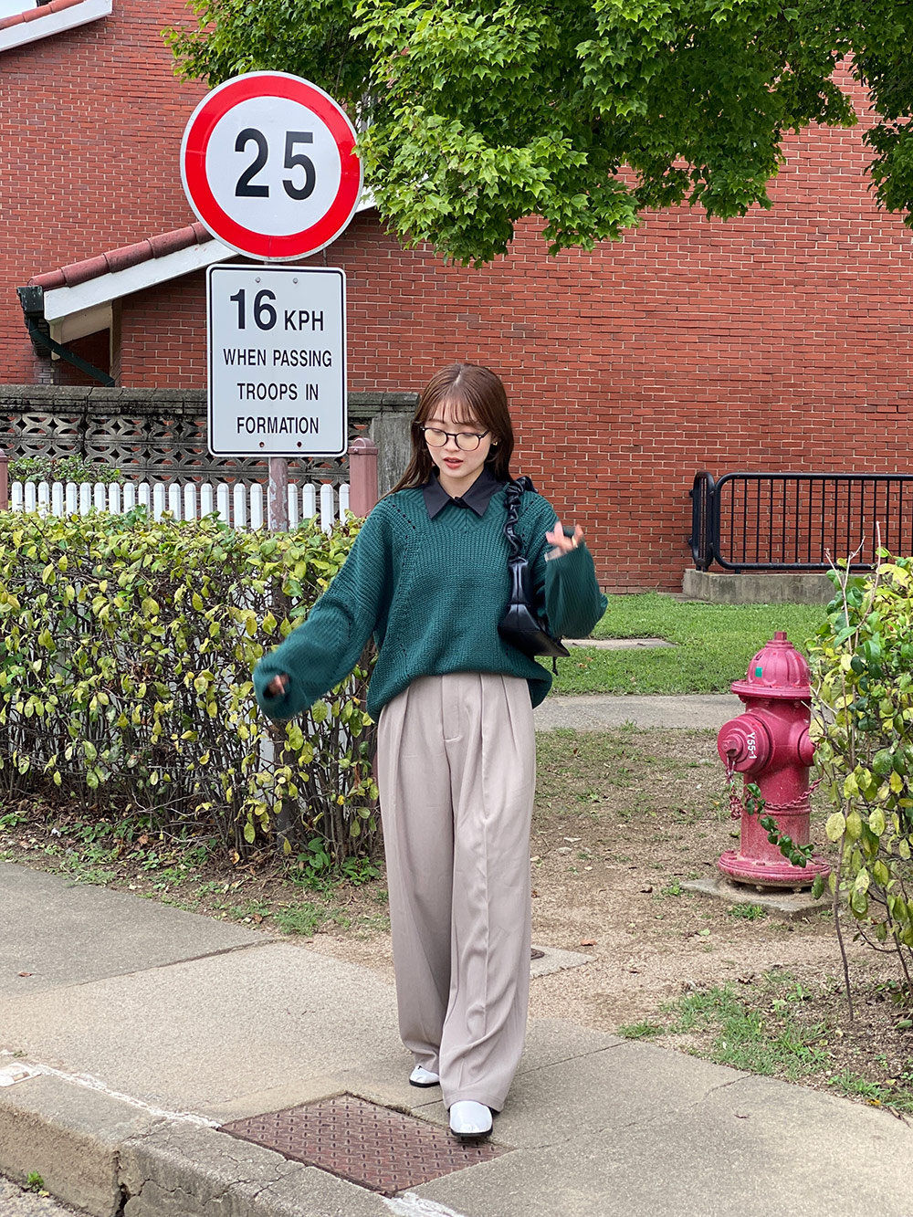 ベルト付ワイドスラックス | 詳細画像30