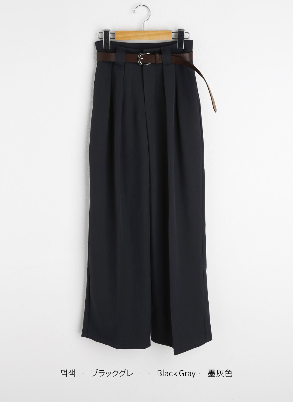 ベルト付ワイドスラックス | 詳細画像33