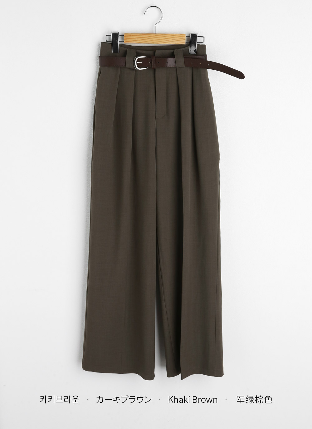 ベルト付ワイドスラックス | 詳細画像34