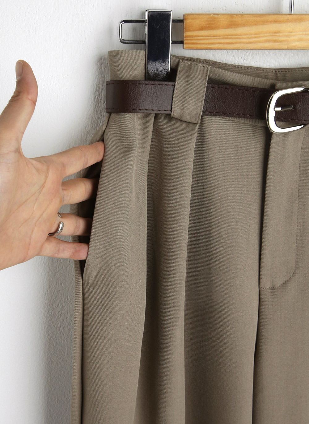 ベルト付ワイドスラックス | 詳細画像39