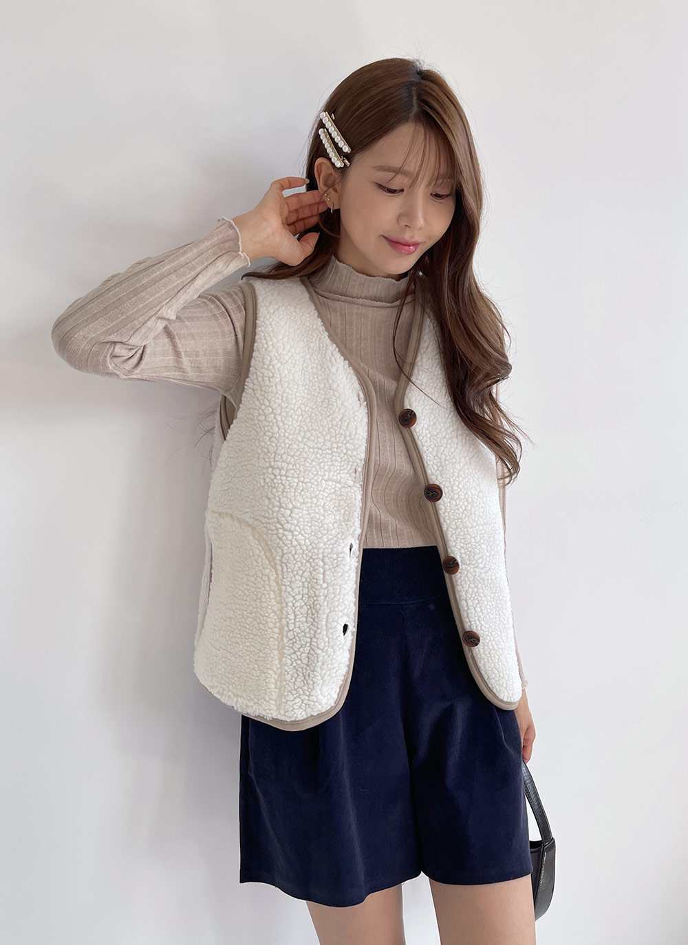 フェイクパールヘアクリップ2SET | DHOLIC | 詳細画像8