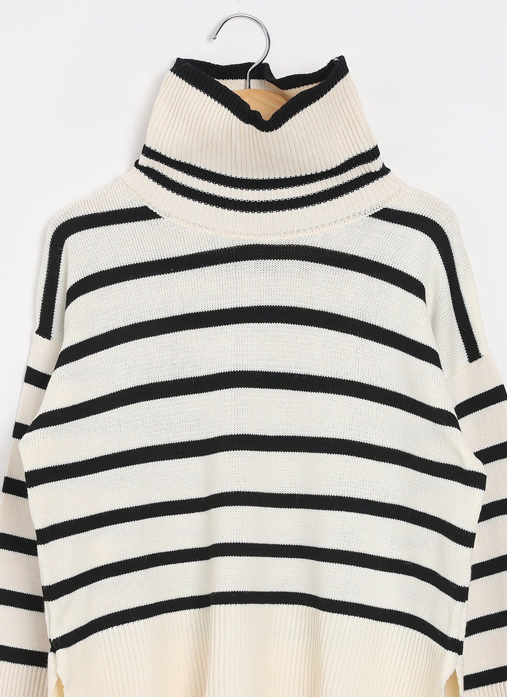 タートルボーダースリットニット | DHOLIC | 詳細画像15