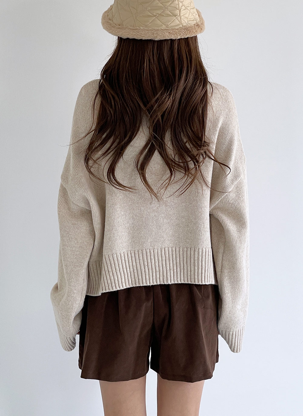 ウール混ハイネッククロップドニット | DHOLIC | 詳細画像4