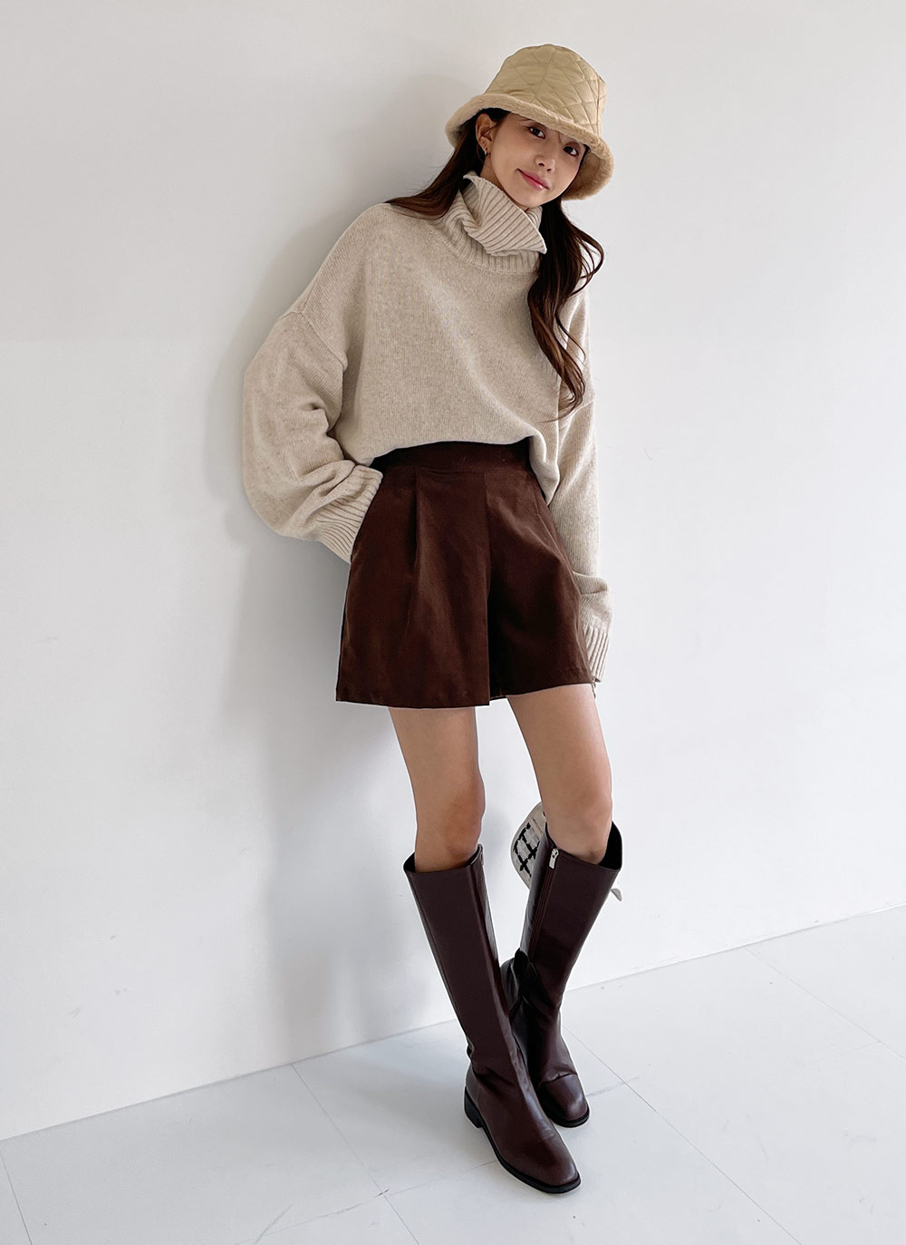 ウール混ハイネッククロップドニット | DHOLIC | 詳細画像11