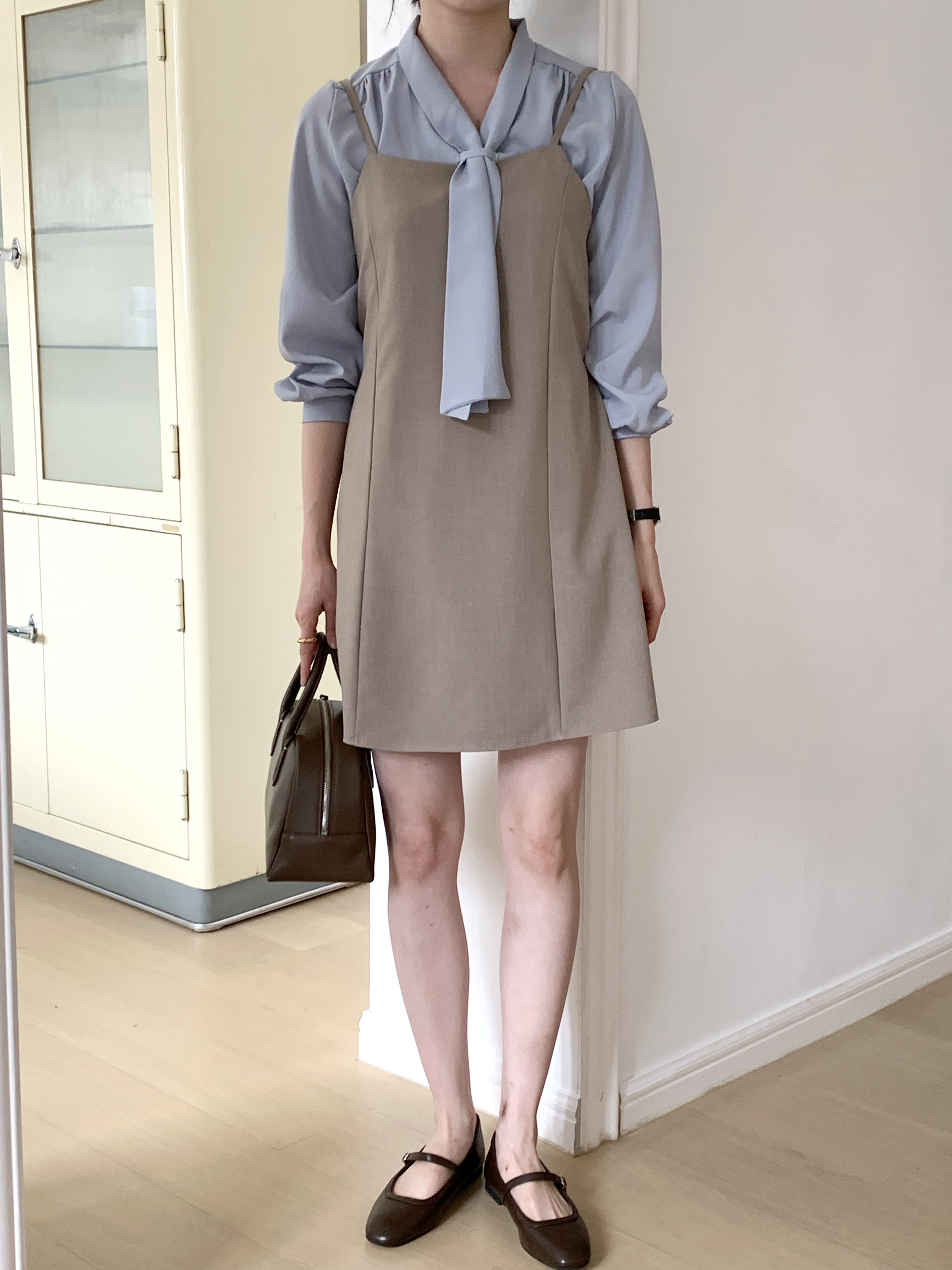 ボンポワン リバティキャミワンピース ボンポワン リバティキャミワンピース