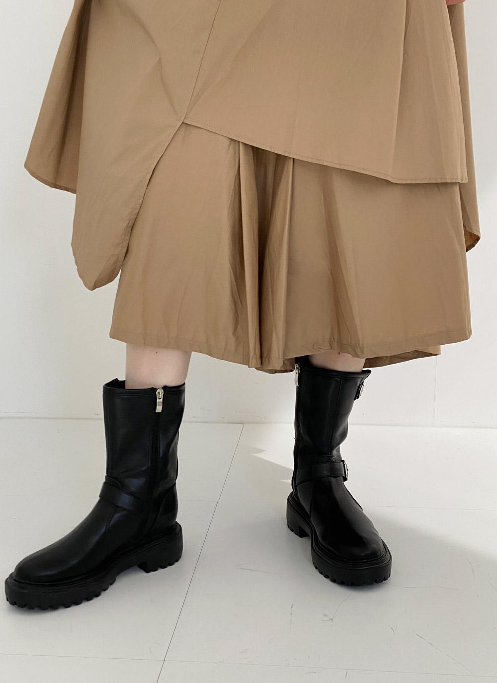 アンバランスコットンキュロットパンツ | DHOLIC | 詳細画像6