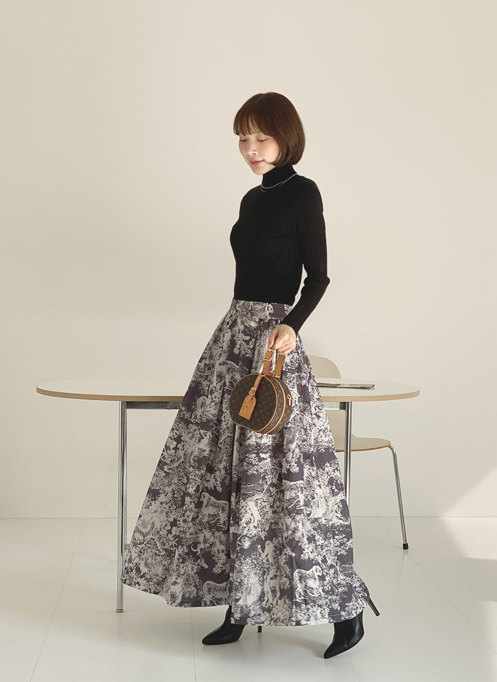 トワルドジュイイージーフレアスカート | DHOLIC | 詳細画像6