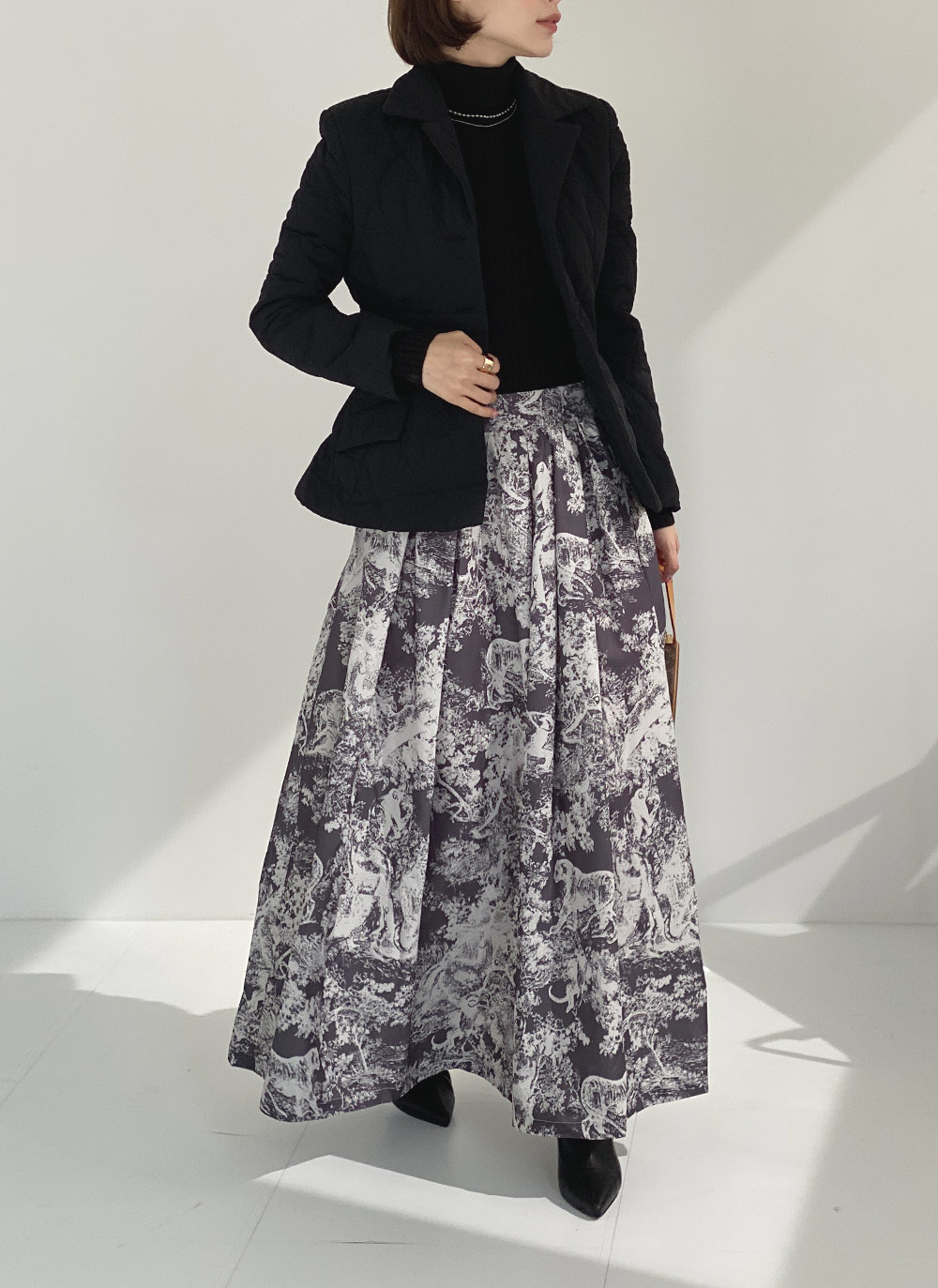 トワルドジュイイージーフレアスカート | DHOLIC | 詳細画像10