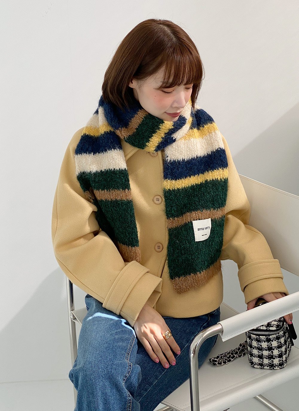 カラーラグランショートジャケット | DHOLIC | 詳細画像9