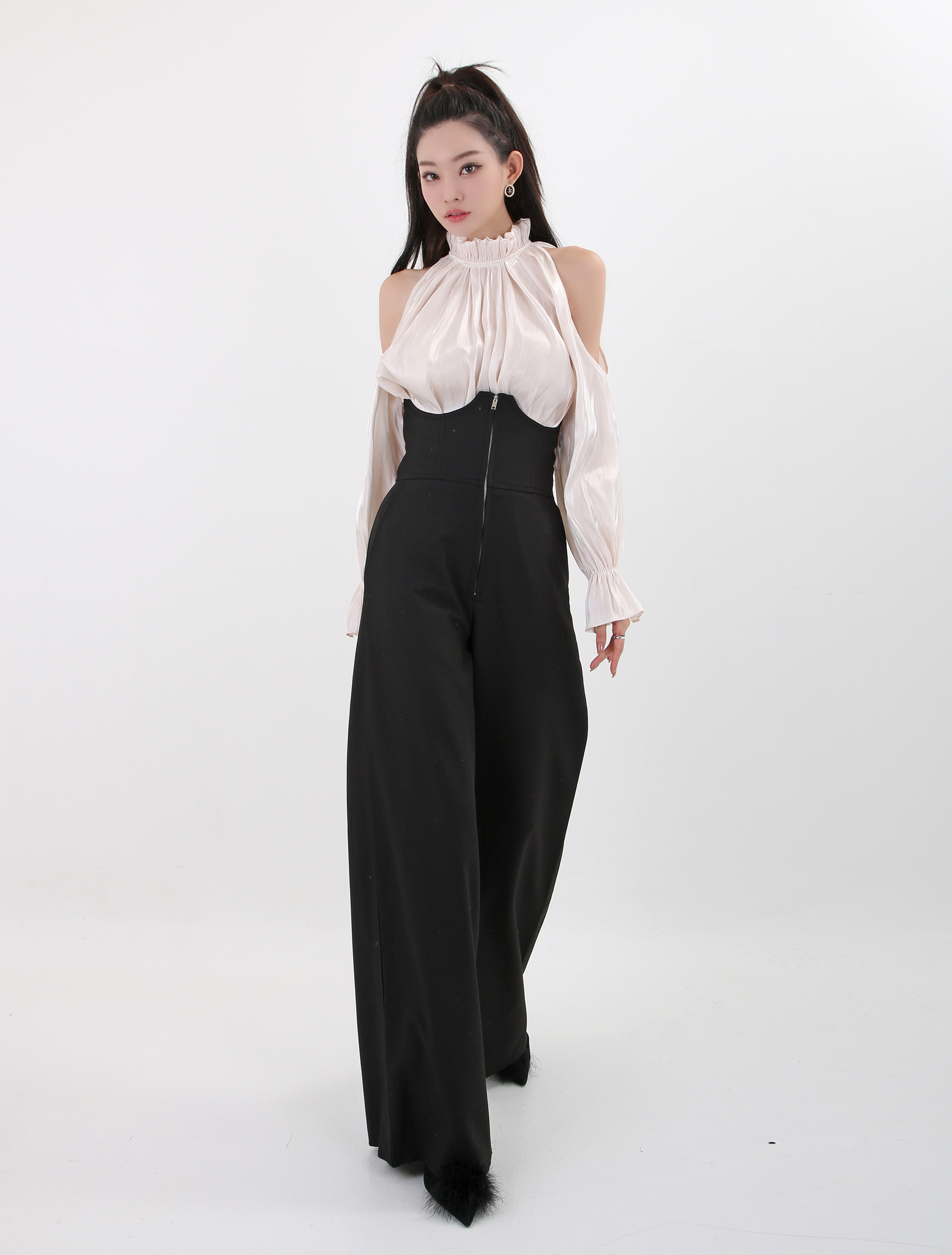 MAOchan未使用マーリエパーエフデ オープンショルダーブラウス Maglie par ef-de - 未使用マーリエパーエフデ オープン