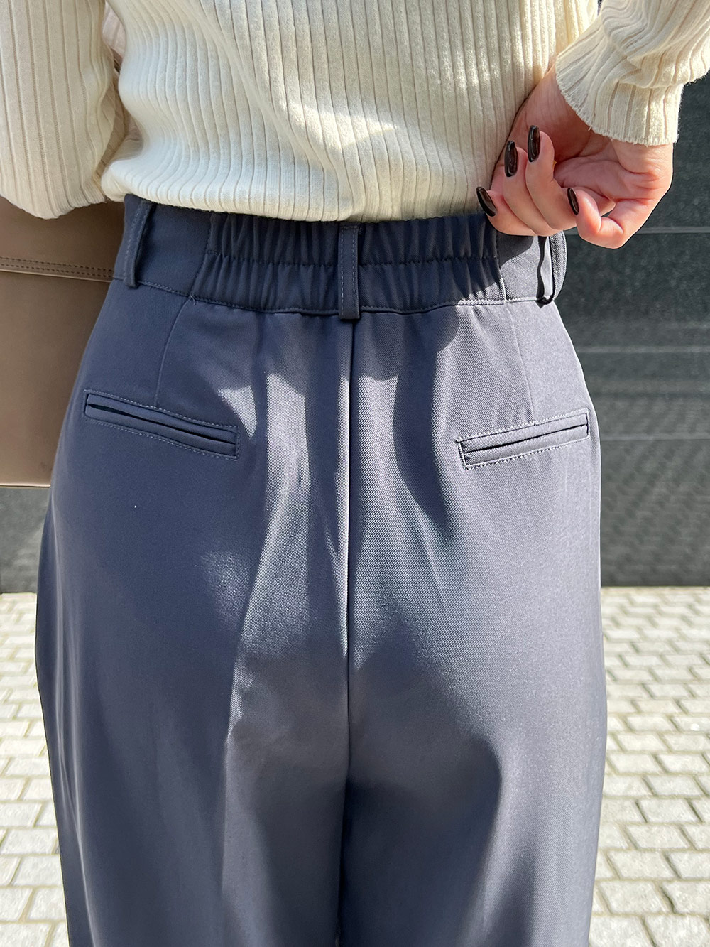 *再入荷*3TYPEハイウエストスラックス | 詳細画像14