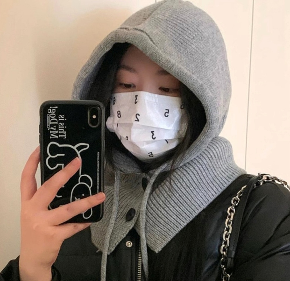 ボタンストリングニットバラクラバ | 詳細画像10