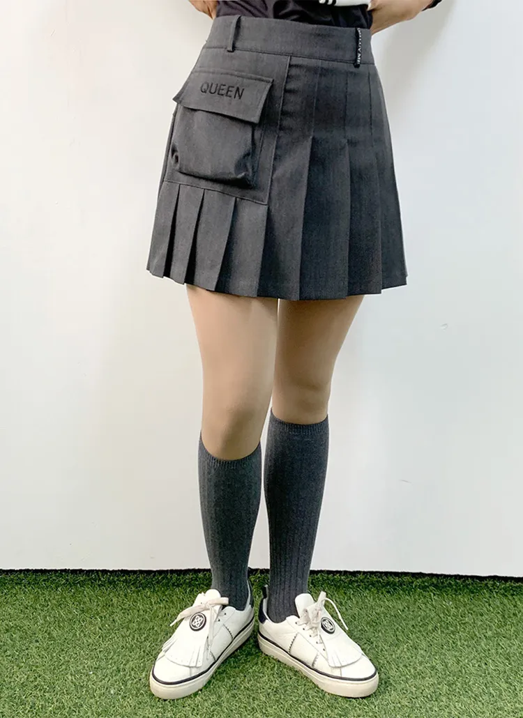 ポケットプリーツスカートパンツ | voer | 詳細画像1