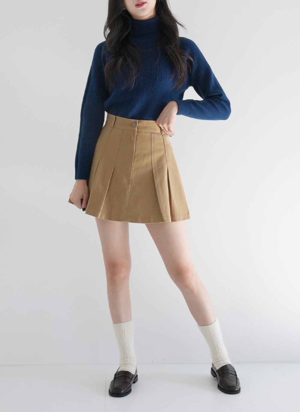 ケーブルタートルネックニット | 詳細画像2