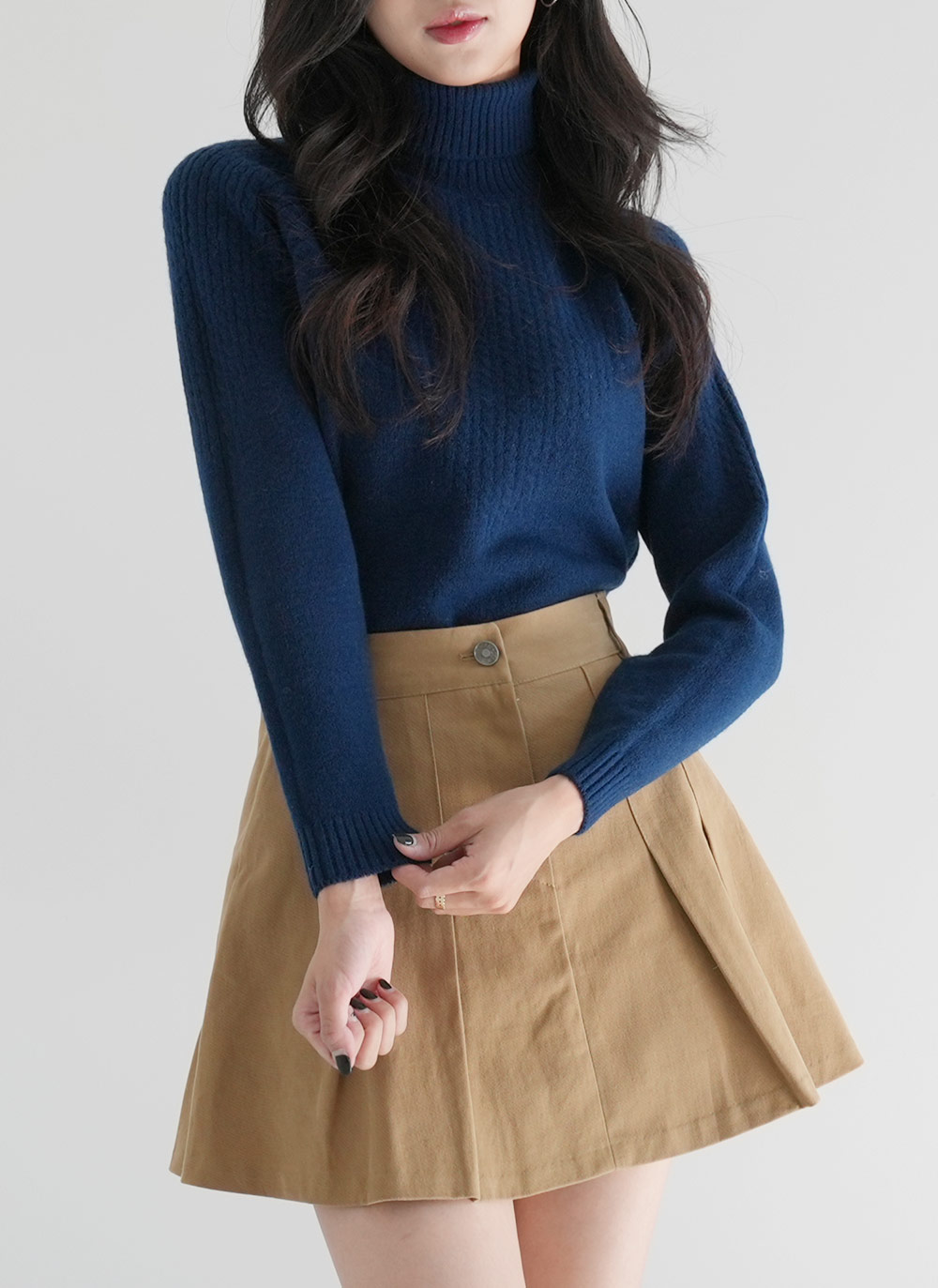 ケーブルタートルネックニット | 詳細画像3